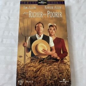 For Richer or Poorer VHS Tape 1998, TESTED & WORKING Comedy Film Tim Allen